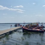 Studenci Szkoły Głównej Służby Pożarniczej ćwiczyli na Jeziorze Zegrzyńskim