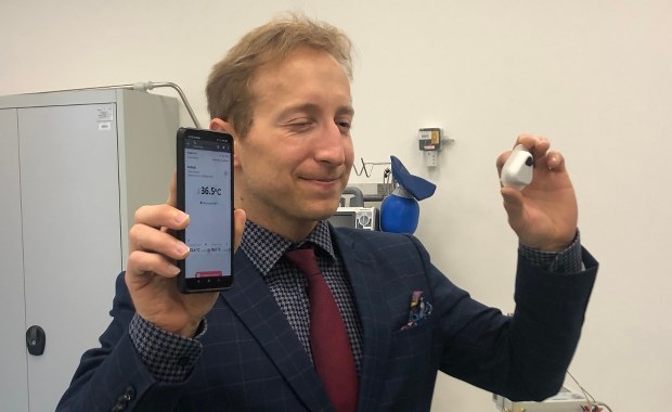 Student ze Śląska autorem nagrodzonego wynalazku. Wygodny i precyzyjny pomiar temperatury