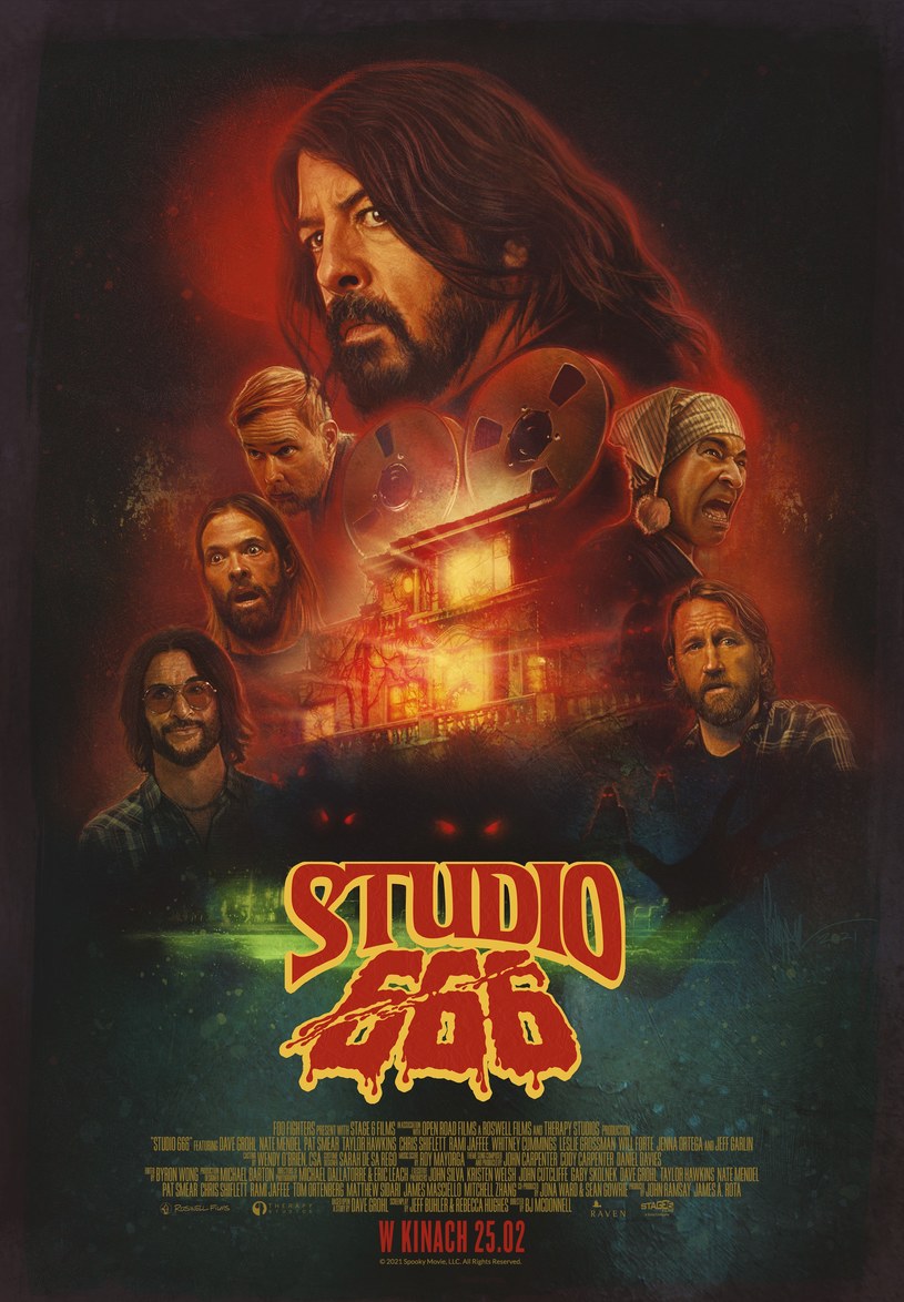 "Studio 666" zobaczyć będzie można w kinach Helios tylko 25 lutego /materiały prasowe