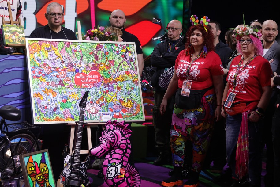 Studio telewizyjne WOŚP /Albert Zawada /PAP