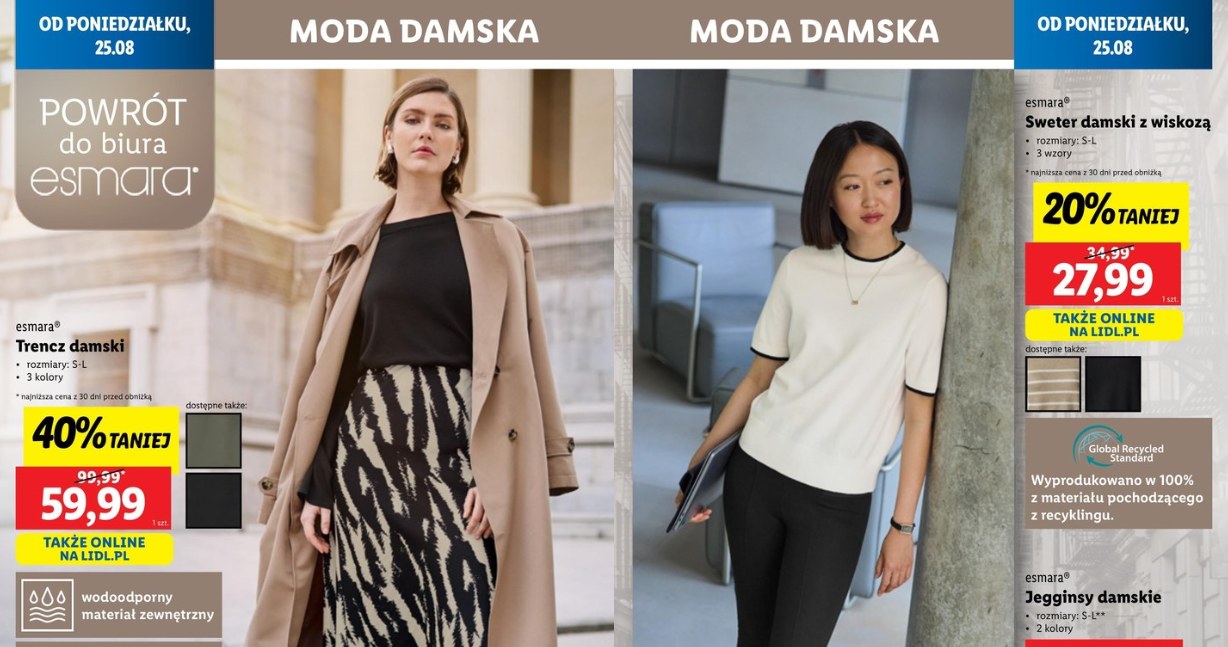 Styl i wygoda w jednym – co czeka na półkach? /Lidl /INTERIA.PL