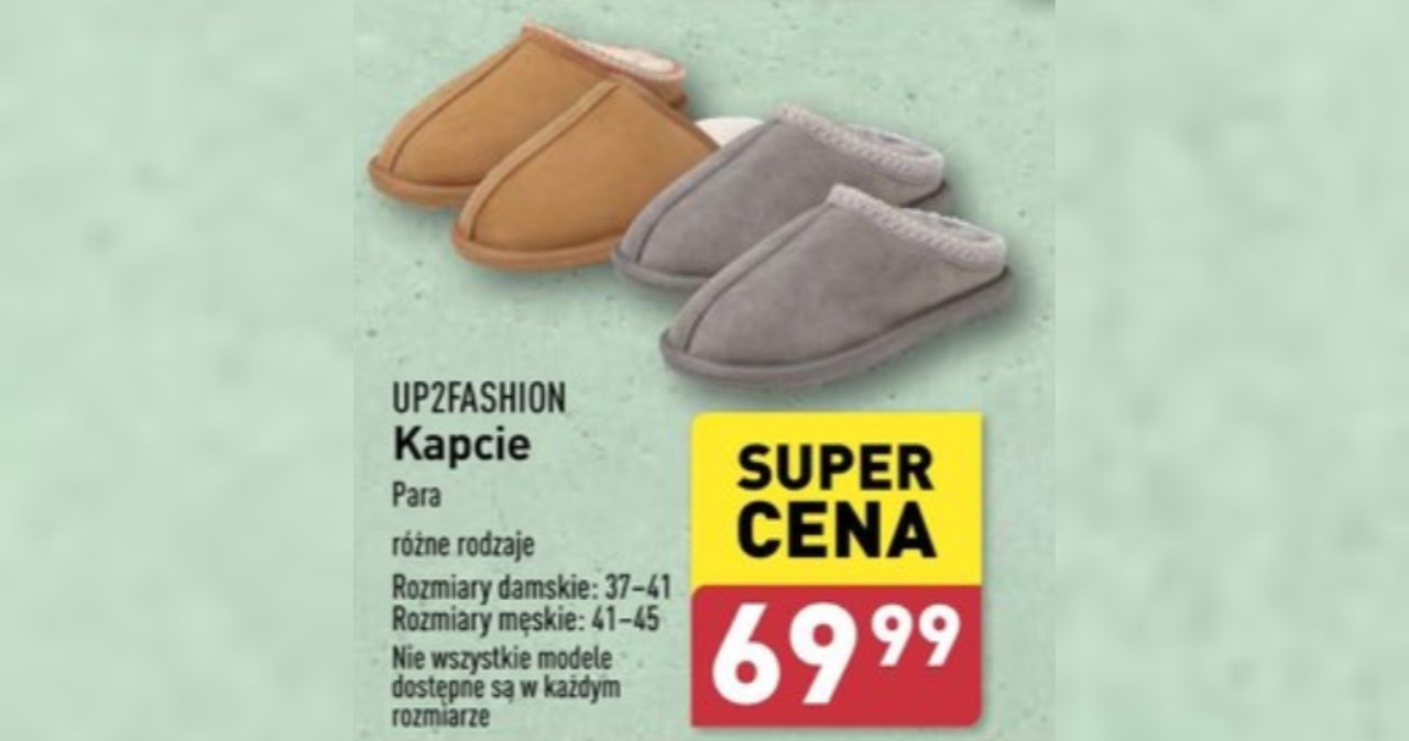 Styl inspirowany UGGS – elegancja, wygoda i ciepło w jednej parze /Aldi.pl /INTERIA.PL