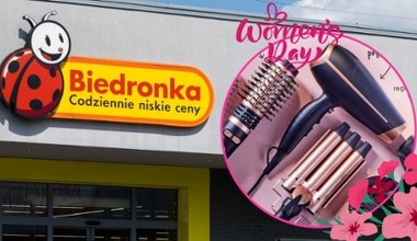 Stylizacja włosów do 100 zł. Sprzęt Hoffen w Biedronce na Dzień Kobiet