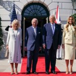 Stylizacje Melanii Trump i królowej Camilli w Białym Domu. To ukryty język dyplomacji