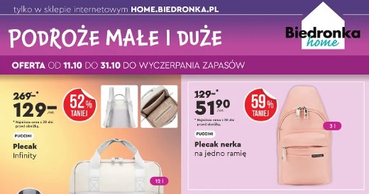 Stylowe podróże w niższej cenie /Biedronka Home /INTERIA.PL