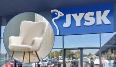 Stylowy pluszowy fotel 50% taniej w Jysku! Nie przegap tej okazji!