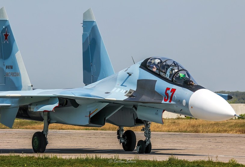 Su-30SM także jak Su-35 uznawany jest przez Rosjan za myśliwiec generacji 4++, mając cechy piątej generacji samolotów /@Missilito /Twitter