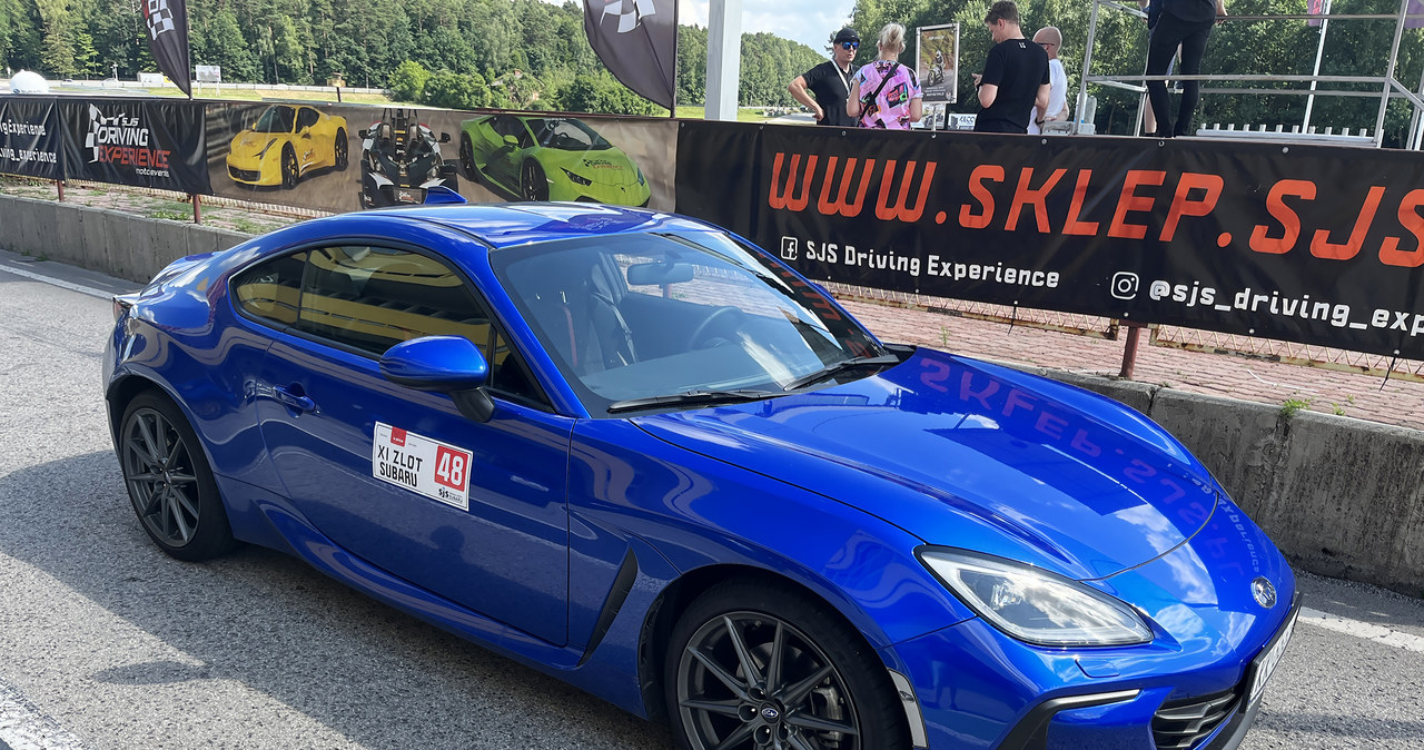 Subaru BRZ na torze Kielce /Krzysztof Mocek /INTERIA.PL