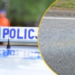 Substancja ropopochodna na drodze. Wypadek i zablokowana trasa