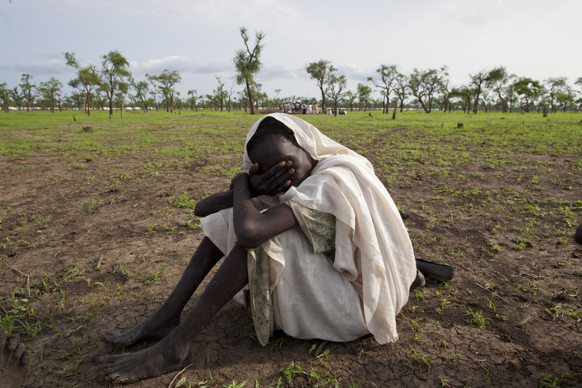 Sudan Południowy nadal zmaga się z kryzysem humanitarnym i żywnościowym. Sytuację pogarszają zmiany klimatyczne, z powodu których kraj regularnie nawiedzają gwałtowne powodzie /Paula Bronstein /Getty Images
