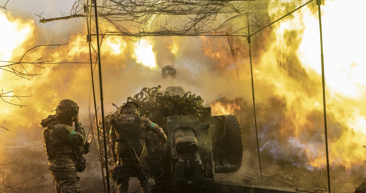 Sukces Ukraińców. Ich jedna artyleria ma być warta tyle co cztery rosyjskie /DIEGO HERRERA CARCEDO / ANADOLU AGENCY /AFP