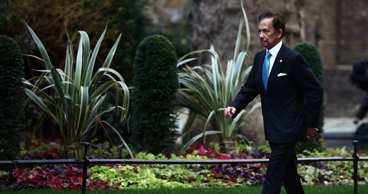 Sułtan Brunei Hassanal Bolkiah /Henry Nicholls /AFP