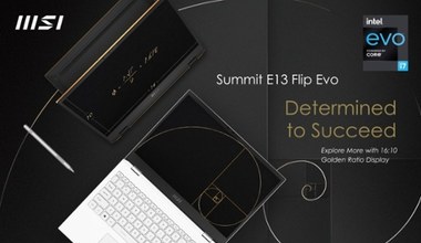 Summit E13 Flip Evo i Summit E16 Flip - nowa seria biznesowych laptopów MSI 