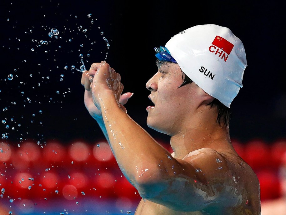 Sun Yang twierdzi, że nie wiedział, iż musi mieć prawo jazdy. /PATRICK B. KRAEMER /PAP/EPA