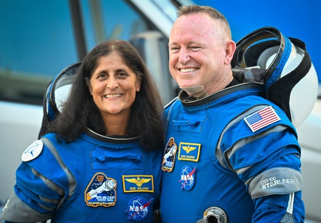 Sunita Williams i Barry „Butch” Wilmore /MIGUEL J. RODRIGUEZ CARRILLO/AFP /East News