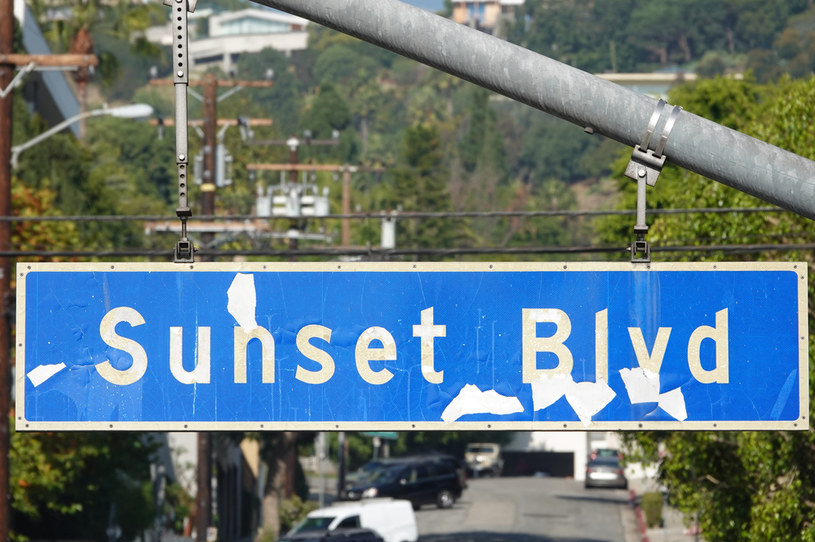 Sunset Boulevard ma 22 mile (35 kilometrów) długości /Paul Rovere/Getty Images /Getty Images