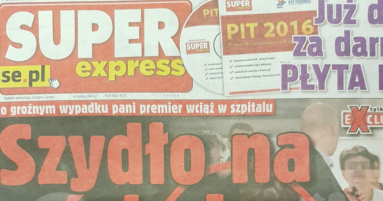 "Super Express" publikuje zdjęcie Beaty Szydło na wózku. Powinni byli to zrobić? Czy przekroczyli granicę? /Super Express