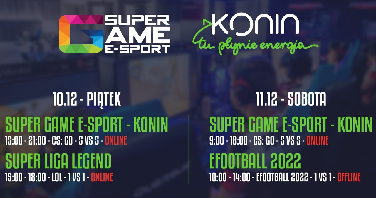 SUPER GAME E-SPORT /materiały prasowe