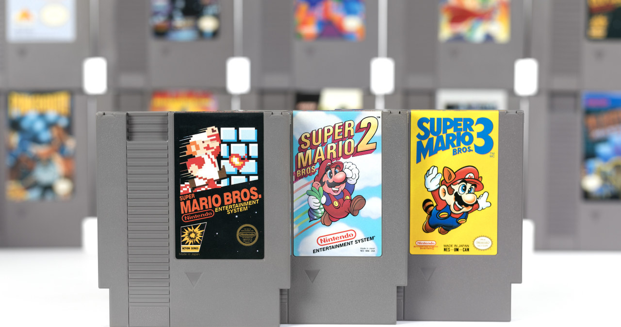 Super Mario Bros. w wersji na konsolę Nintendo Entertainment System warte fortunę /123RF/PICSEL