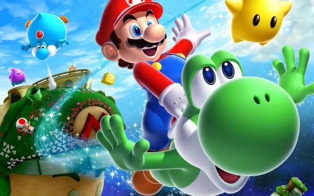 Super Mario Galaxy 2 - motyw graficzny /Informacja prasowa