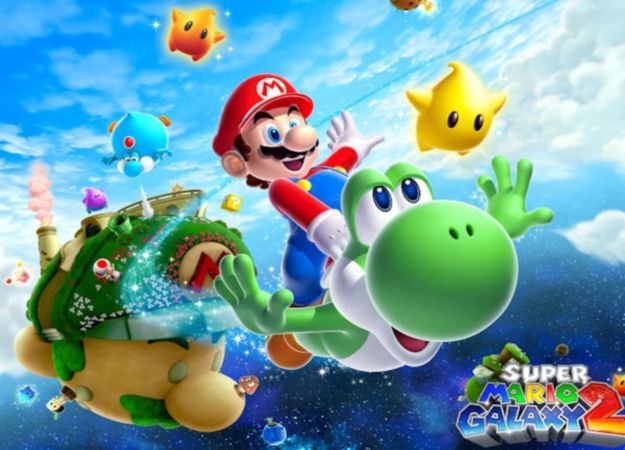 "Super Mario Galaxy 2" - rewelacyjna platformówka z maskotką Nintendo w roli głównej /materiały prasowe