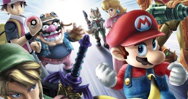 Super Smash Bros. Brawl - motyw graficzny /Informacja prasowa