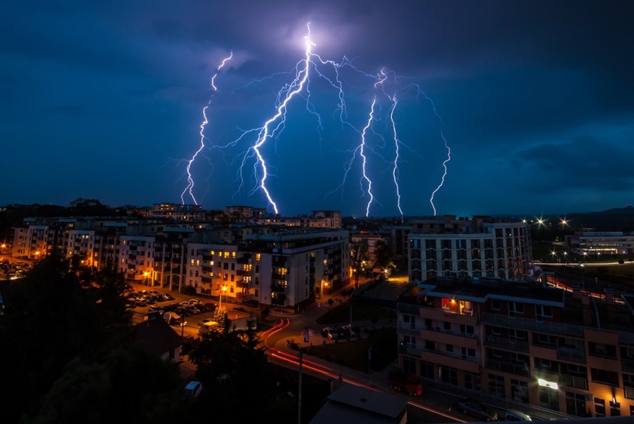 Superkomórka burzowa przechodzi nad Polską; zdj. poglądowe /Shutterstock