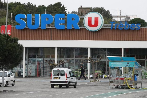 Supermarket w Trebes /Richard Gosselin/Panoramic /PAP/EPA