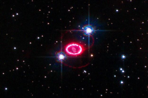 Supernova 1987A to najjaśniejsza do tej pory zaobserwowana supernowa (Fot. NASA) /materiały prasowe