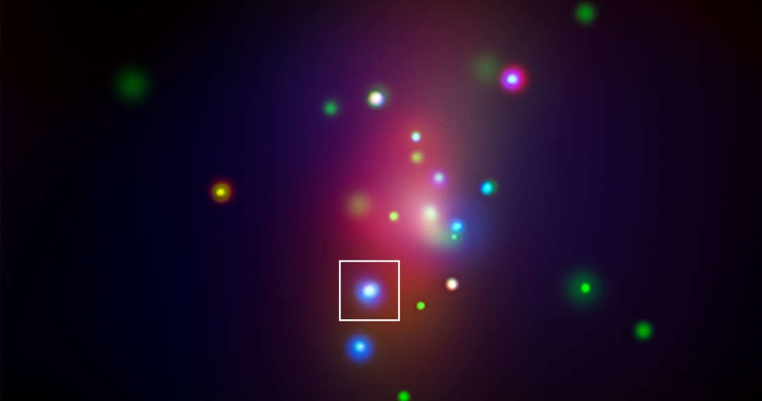 Supernowa SN 2014C /NASA