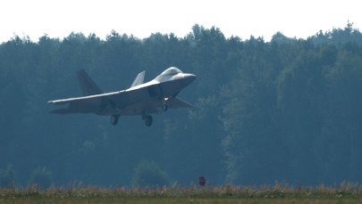 Supernowoczesne F-22 Raptor wylądowały w Łasku