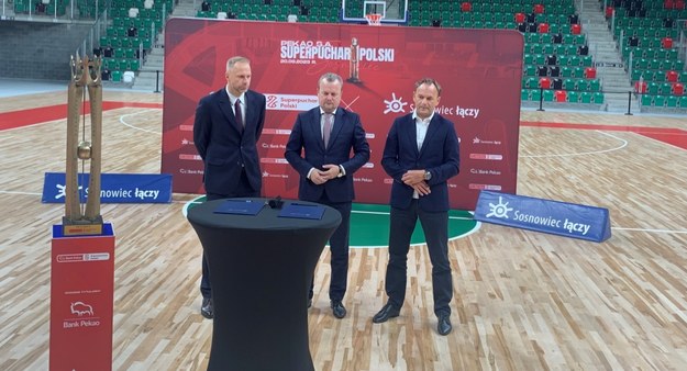 Superpuchar Polski w koszykówce: Sosnowiec gospodarzem meczów /Wojciech Marczyk /RMF FM