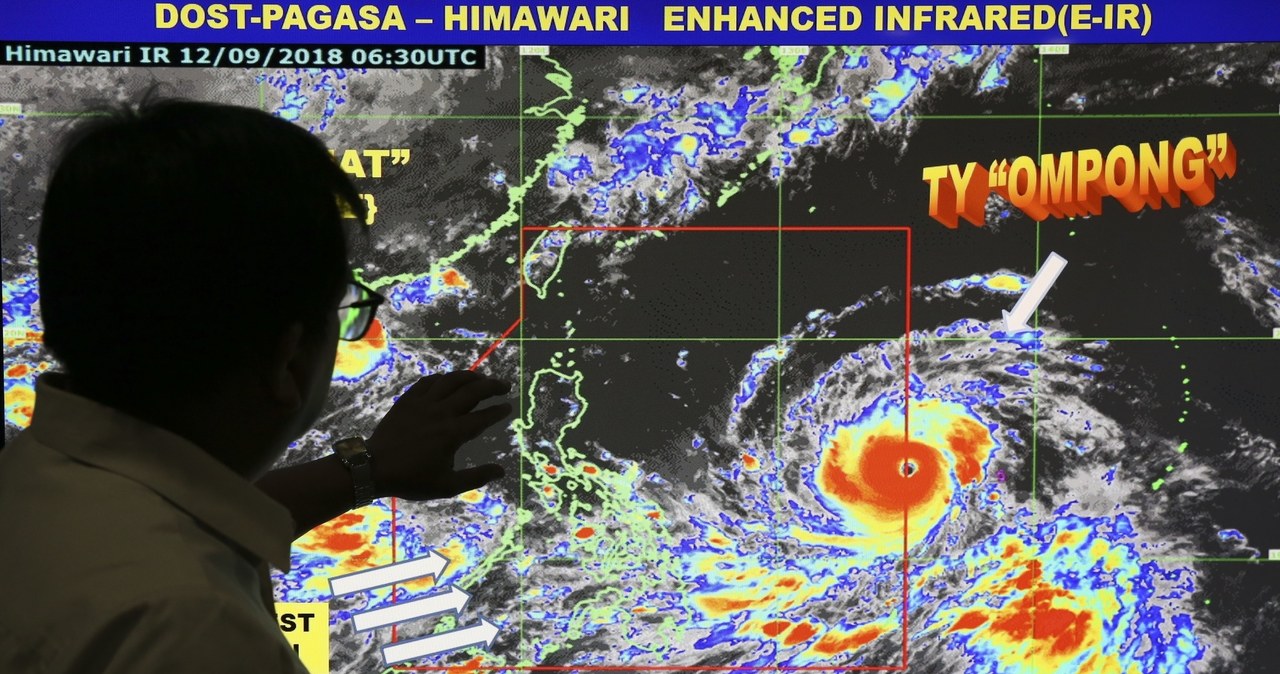 Supertajfun Mangkhut /AP /East News