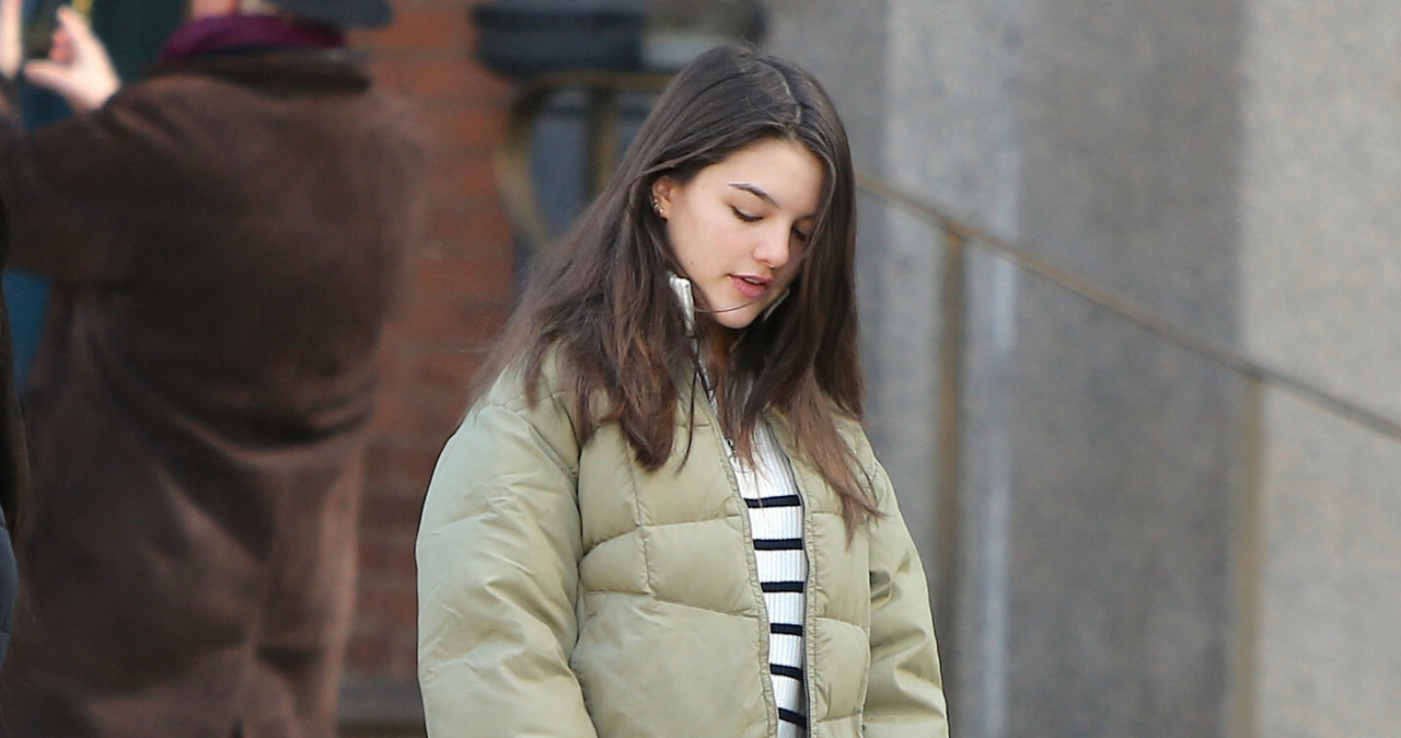 Suri Cruise na spacerze w Nowym Jorku /Dylan Travis/ABACA/Abaca/East News /East News