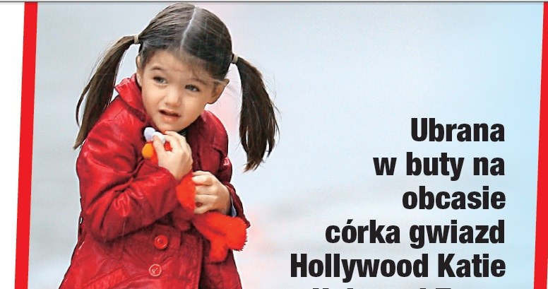 Suri Cruise /- /Twoje Imperium