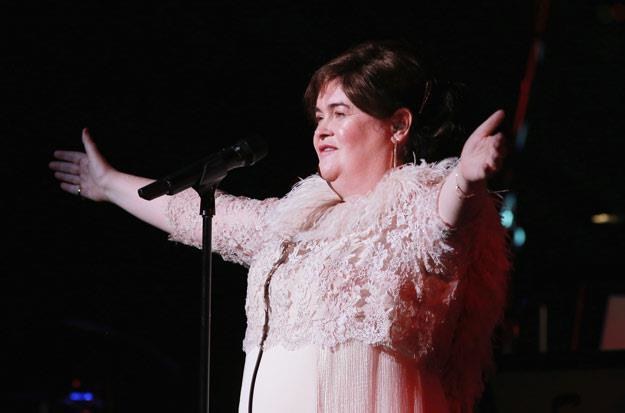 Susan Boyle chce podzielić się tym, co posiada (fot. Robert Benson) /Getty Images