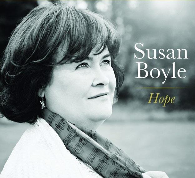 Susan Boyle na okładce albumu "Hope" /