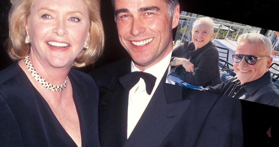 Susan Flannery  i Ian Buchanan w 1997 roku oraz na najnowszej fotografii / Ron Galella, Ltd./Ron Galella Collection via Getty Images /Getty Images