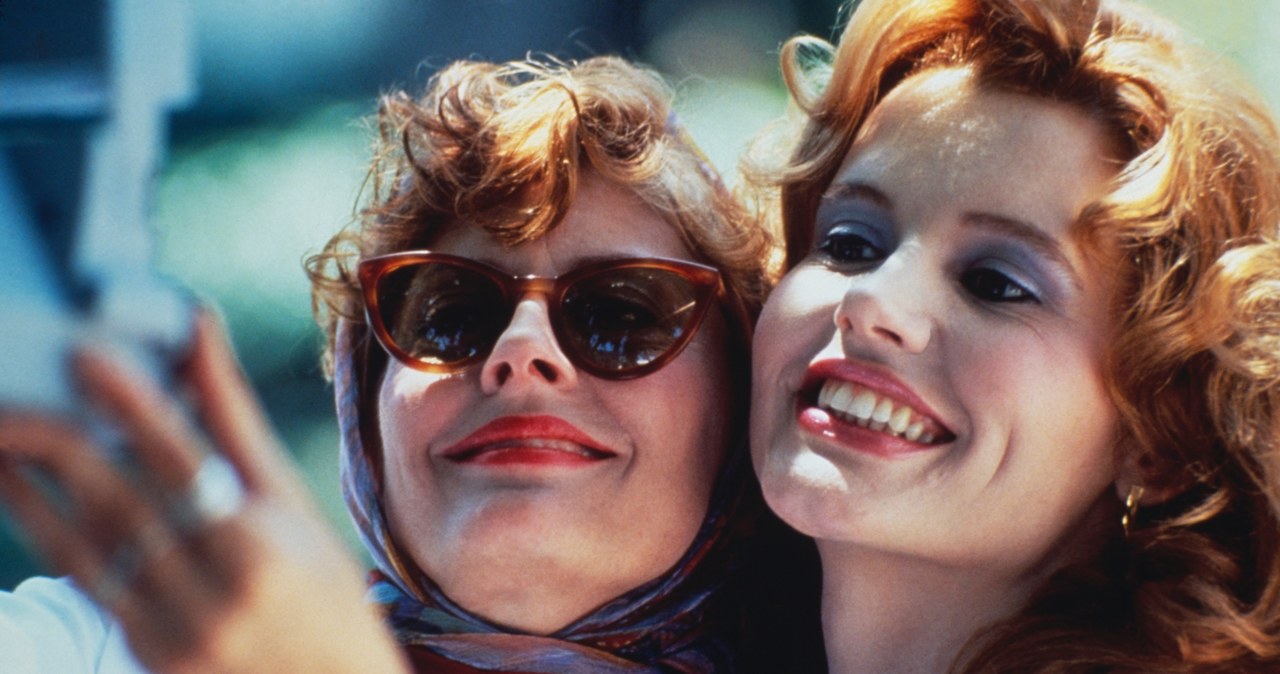 Susan Sarandon i Geena Davis w filmie Thelma i Louise" (1991) /Fotos International /Getty Images