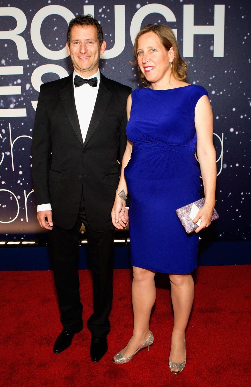Susan Wojcicki z mężem Dennisem Troperem /Getty Images