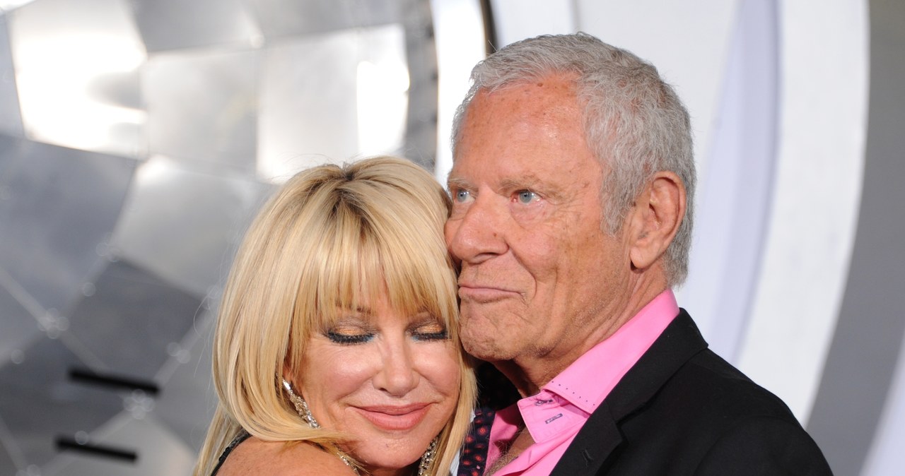 Suzanne Somers z mężem Alanem Hamelem /Gregg DeGuire/WireImage /Getty Images