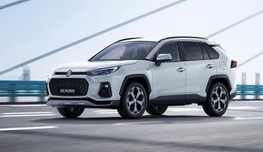 Suzuki Across to RAV4 ze zmienionym przodem