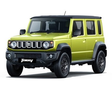 Suzuki Jimny w wersji pięciodrzwiowej. Niestety, do Europy nie przyjedzie