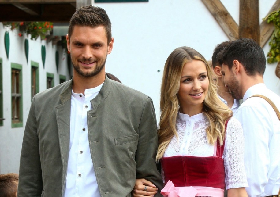 Sven Ulreich z żoną Lisą /People Picture/compb/REX/Shutterstock /East News