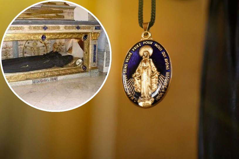 św. Katarzyna otrzymała podczas objawienia wizję świętego medalika /123RF/PICSEL