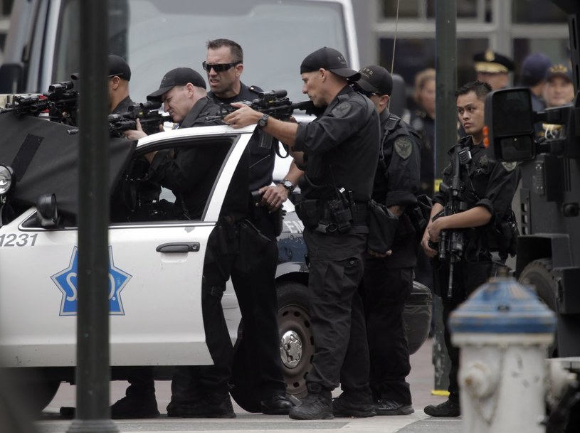 SWAT z San Francisco w akcji /Getty Images