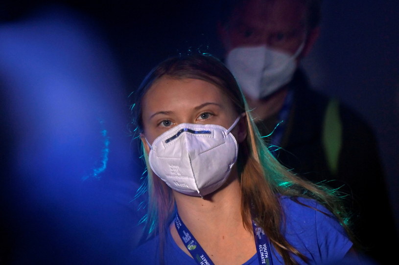 Swedzka działaczka na rzecz klimatu Greta Thunberg podczas Youth4Climate /FLAVIO LO SCALZO /Reuters  / Forum