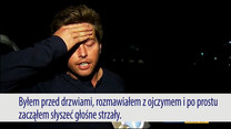 Świadek strzelaniny w Kalifornii: Upadłem na ziemię, patrzę w górę, strażnik nie żyje