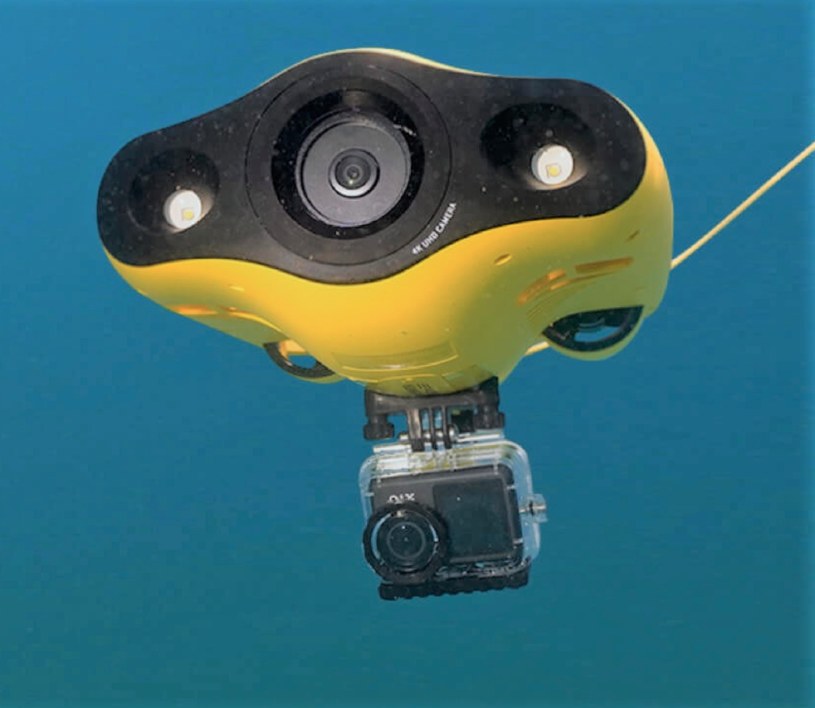 Świat głębin w zasięgu ręki? Oto podwodny dron Gladius Mini S /foto: New Atlas /domena publiczna