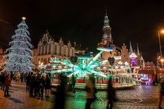 Świąteczna choinka we Wrocławiu